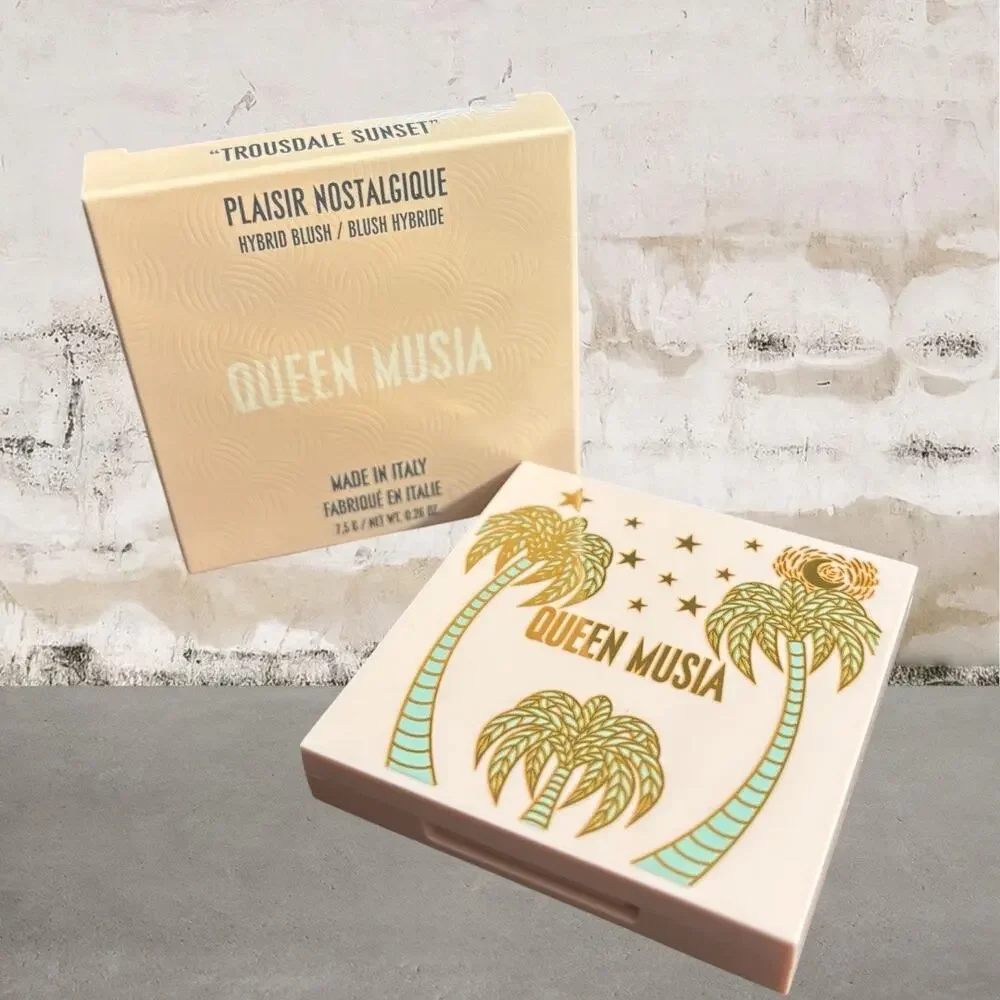 Queen Musia Plaisir Nostalgique Hybrid Blush in Trousdale Sunset NIB